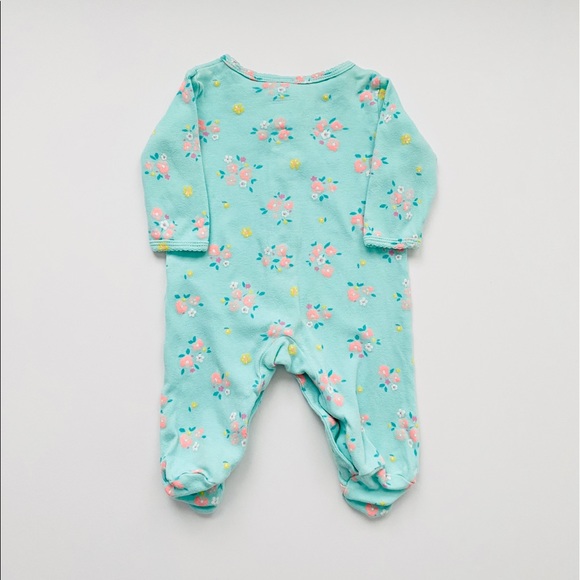 Floral Sleep & Play Sleeper with Bow Detail - Picture 3 of 4